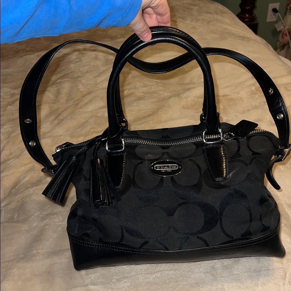 Coach Legacy Signature Canvas Molly Satchel